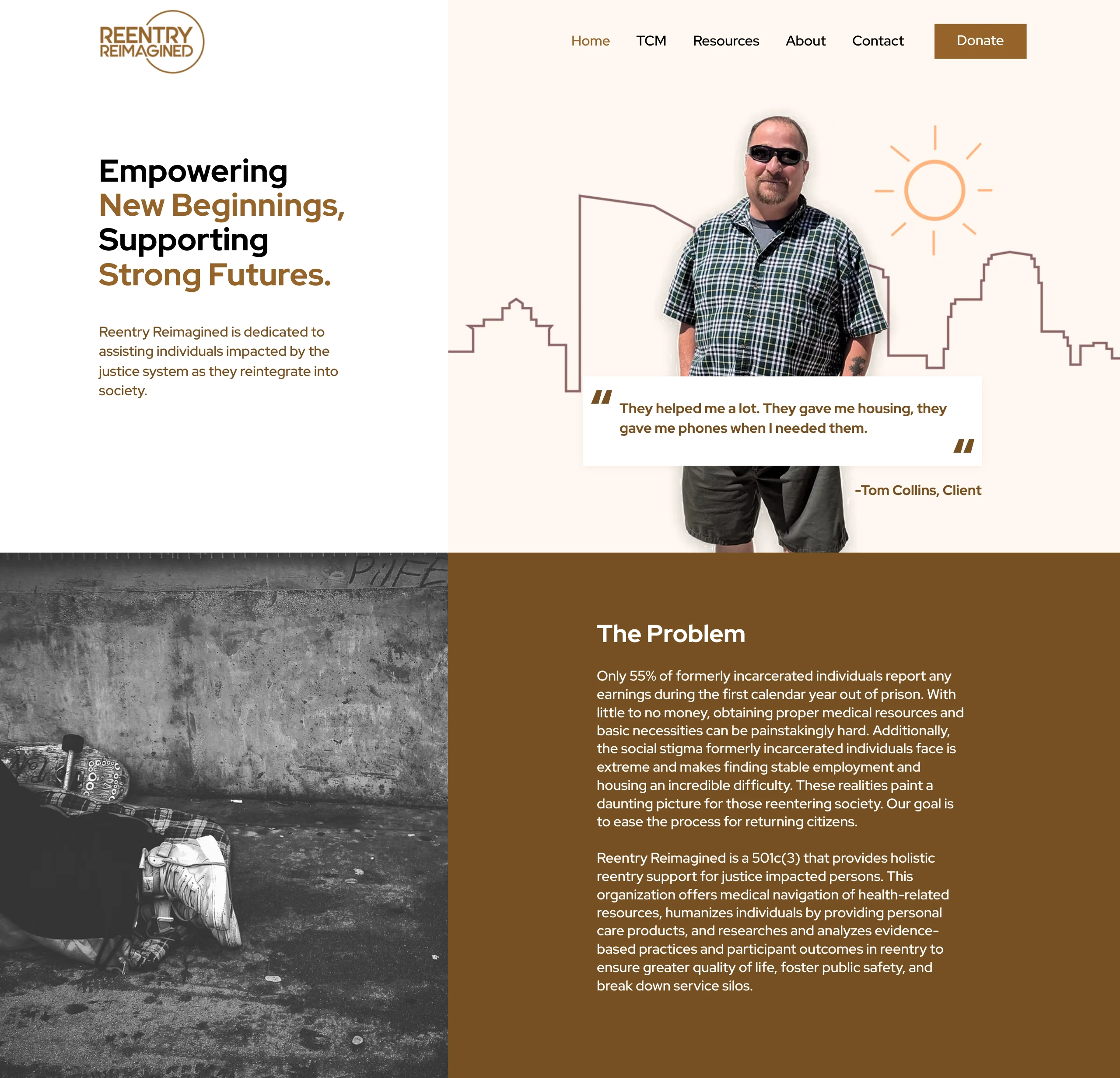 The bright, modern redesign.
